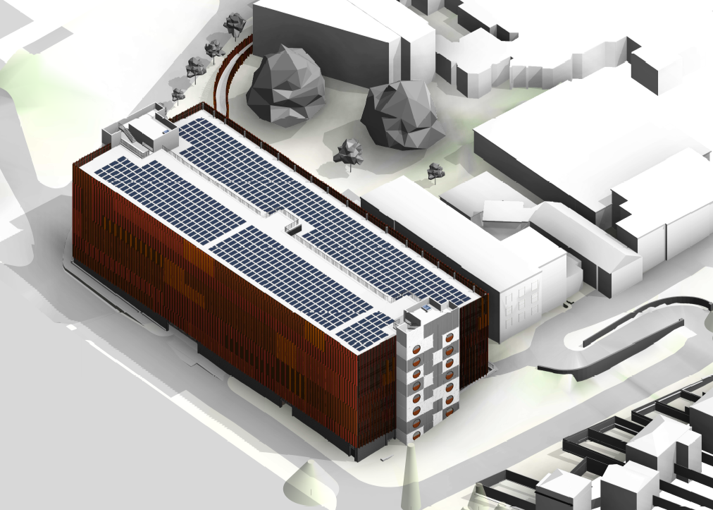 Image one of car park