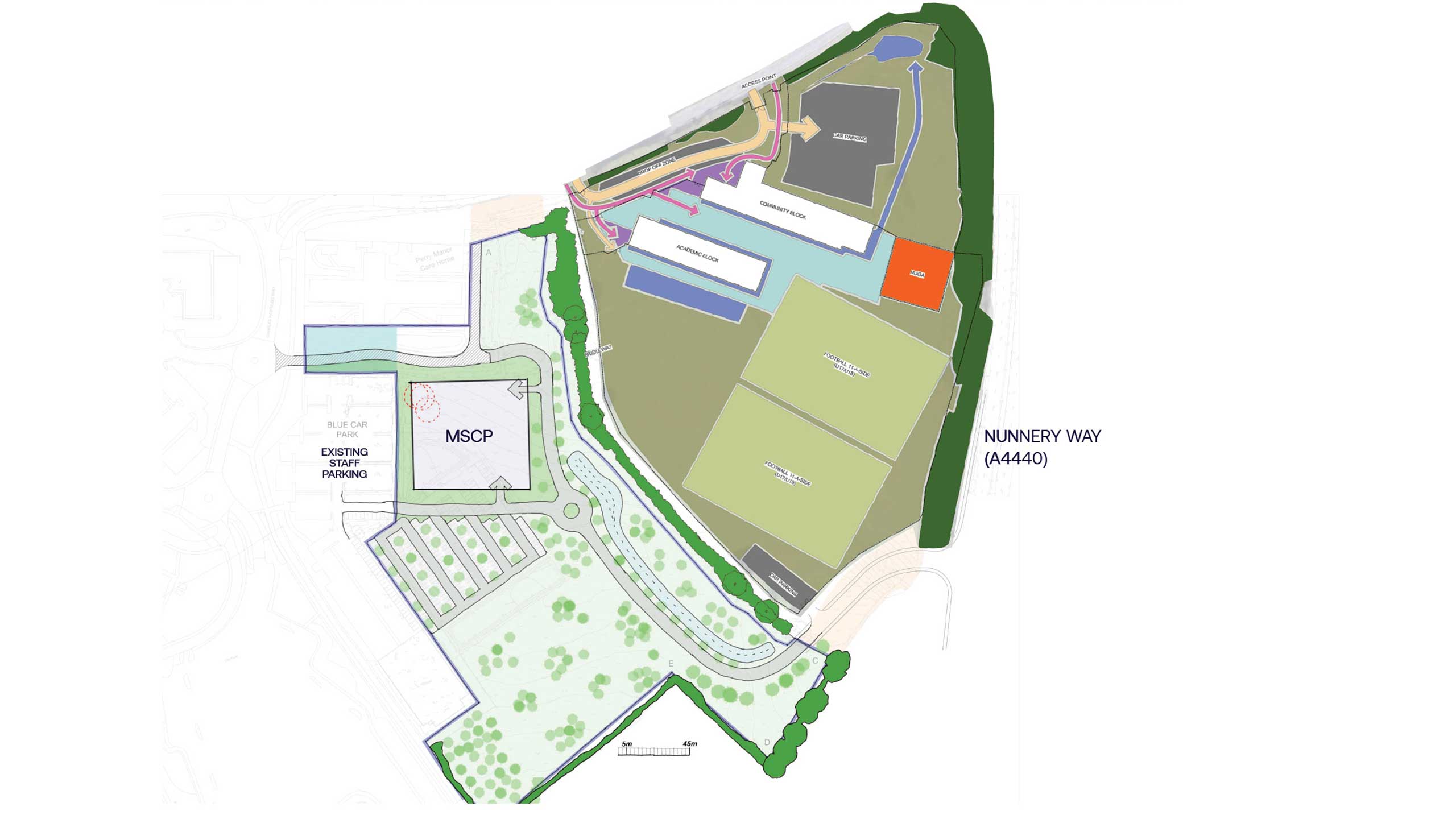 Full site plan