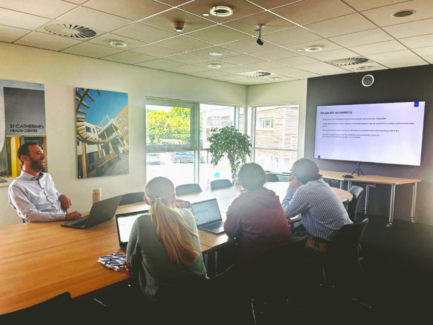 This week we welcomed three students to Prime to learn about careers in property development.