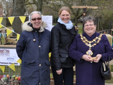 Mayor Opens New Outdoor Play and Learning Space Funded by Prime Foundation